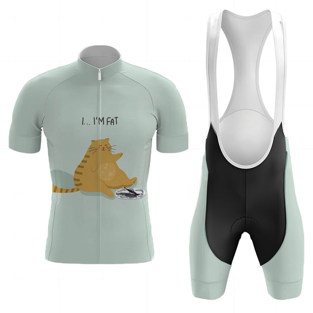 I'm Fat Cat Men's Short Sleeve Cycling Kit | Rsscsports