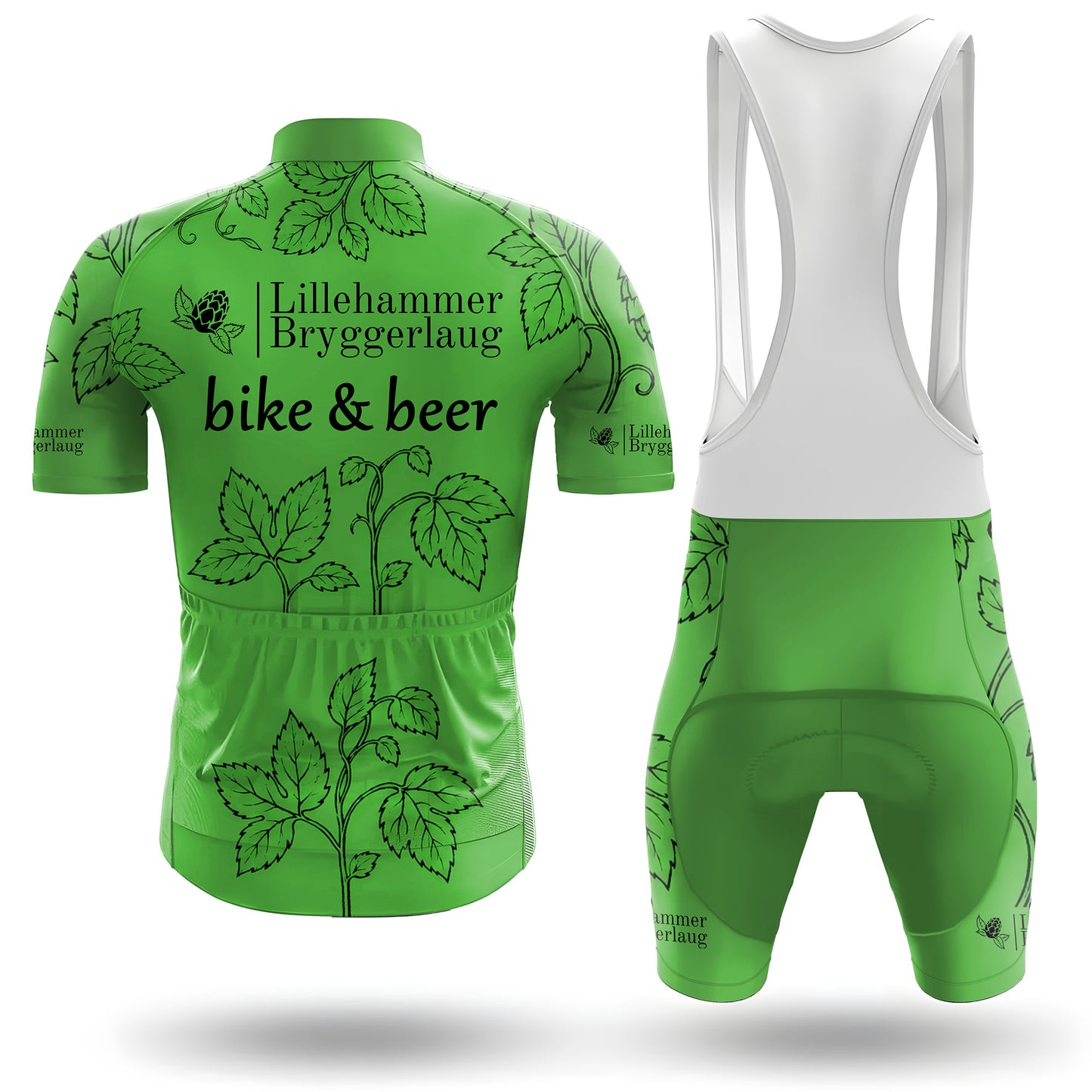 Lillehammer Bryggerlaug Men's Short Sleeve Cycling Kit