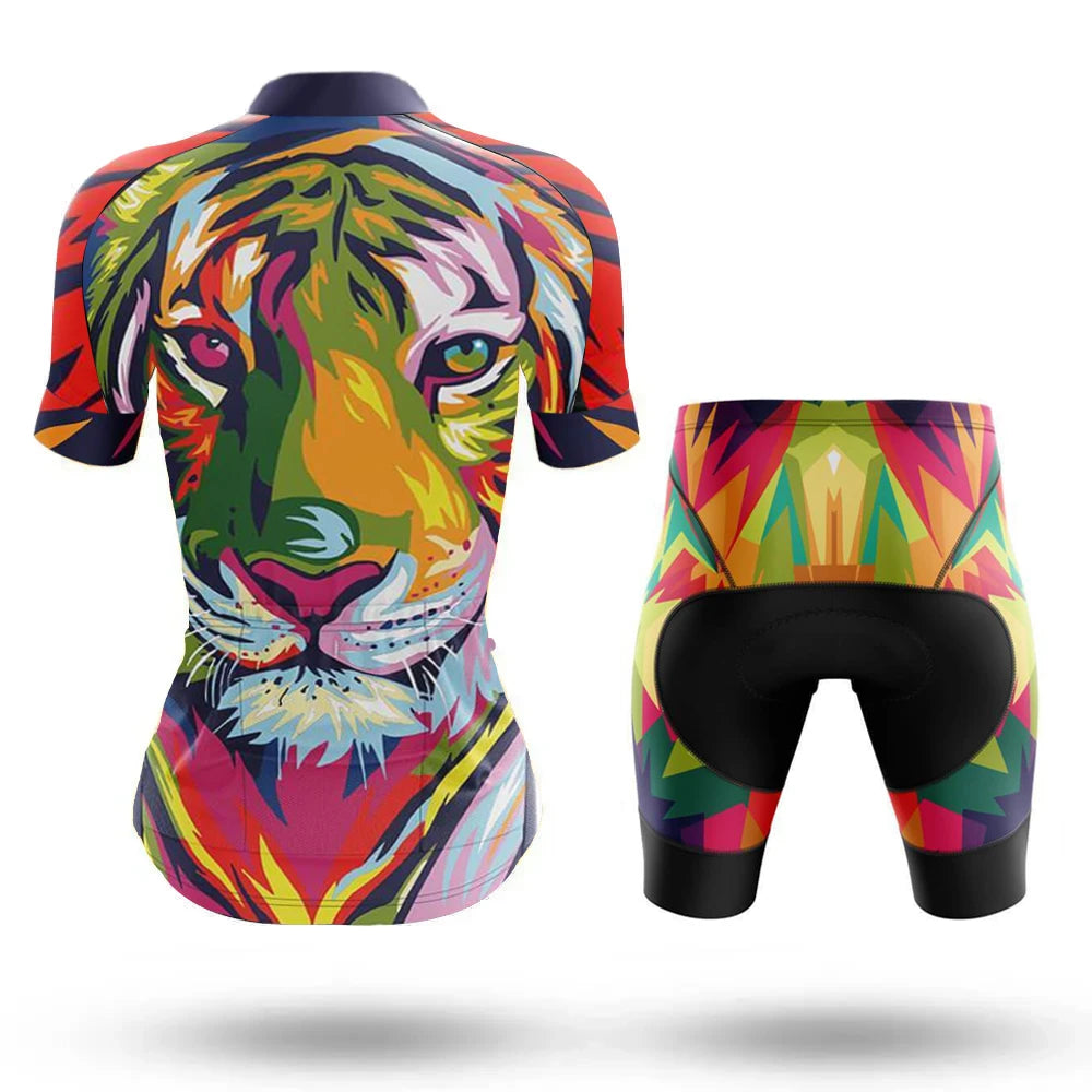 Tiger Women's Short Sleeve Cycling Kit