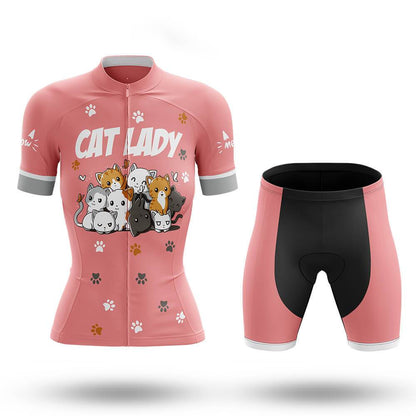 Cat Lady Women's Short Sleeve Cycling Kit | Rsscsports