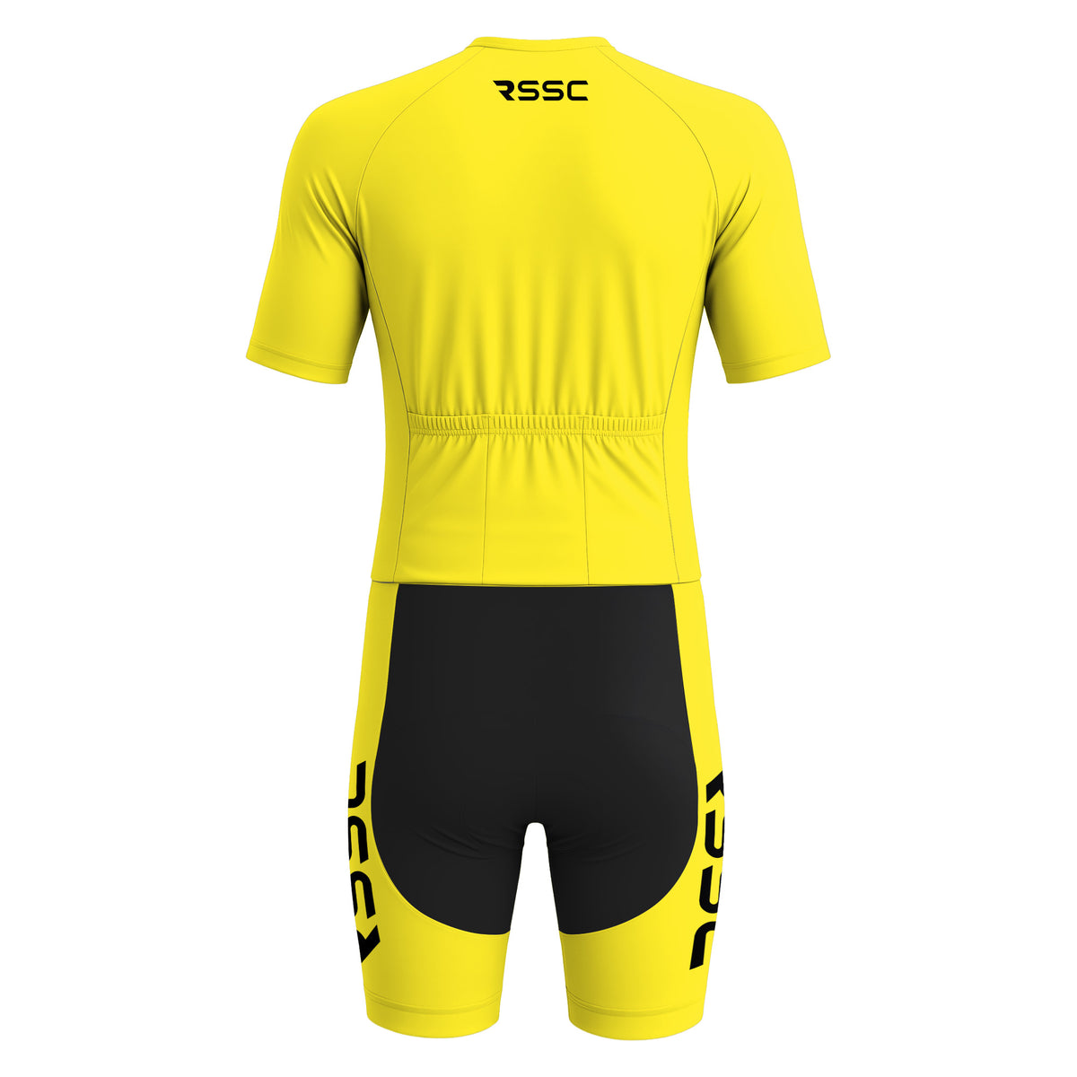 Combinaison de triathlon homme à manches courtes Yellow Duck