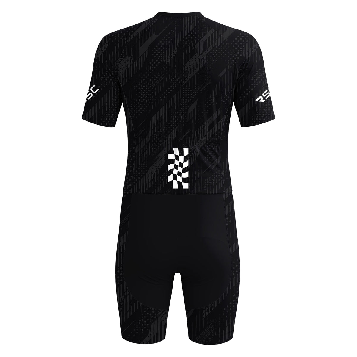 Carbon Trace Men's Short Sleeve Triathlon Suit