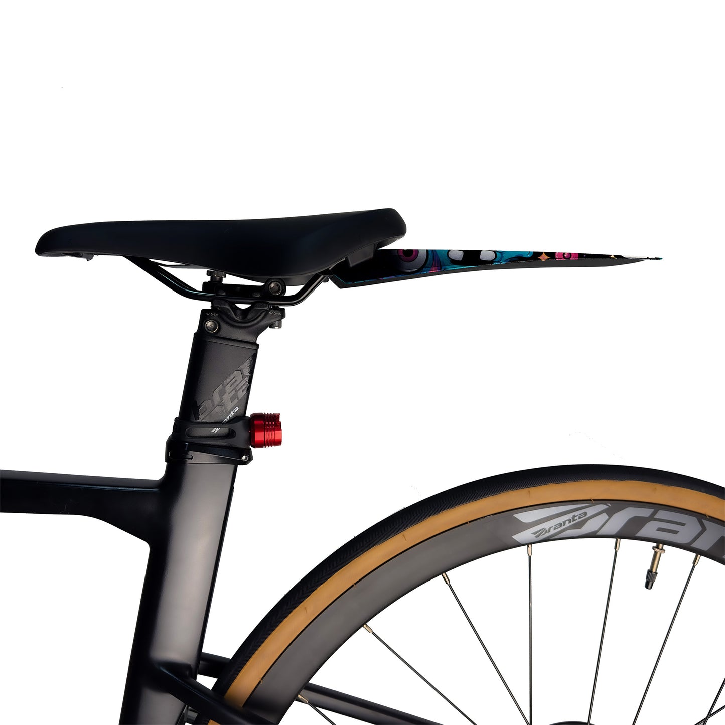 Alien Creatures Multicolor Bicycle Saddle Mudguard