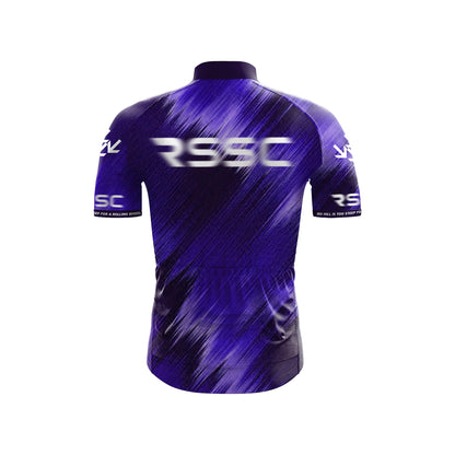 RSSC Vivid Purple Men's Short Sleeve Cycling Kit