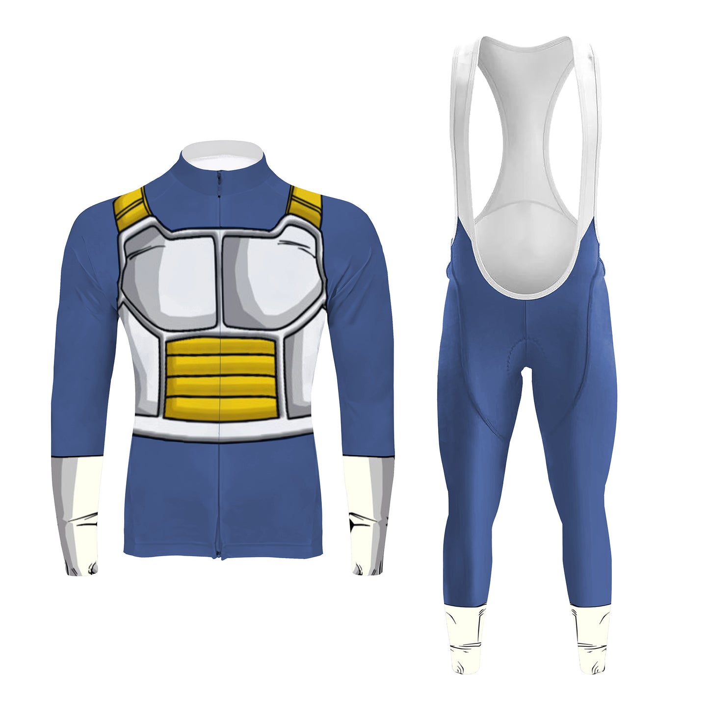 Vegeta Men's Long Sleeve Cycling Kit