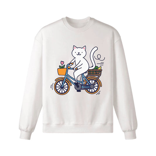 Go Green Ride A Bike Sweatshirt