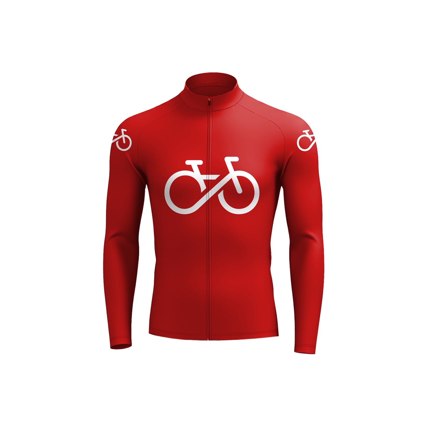 Bike Forever  Men's Long Sleeve Cycling Jersey