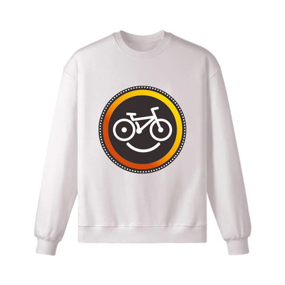 Sweat-shirt cycliste buveur de café