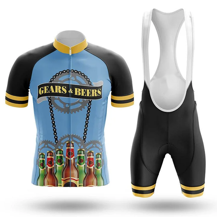 Gears & Beers Men's Short Sleeve Cycling Kit | Rsscsports