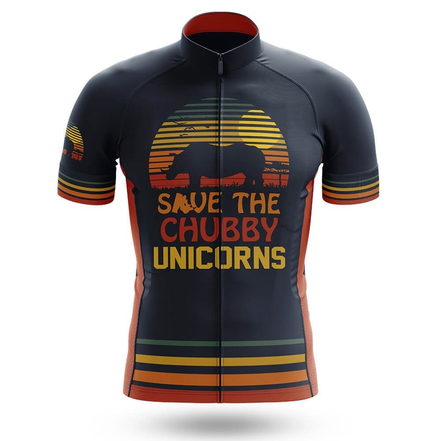 Save The Chubby Unicorns Men's Short Sleeve Cycling Kit | Rsscsports