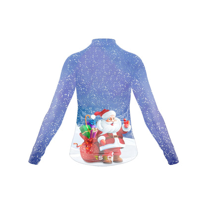 Gift From Santa Claus Women's Long Sleeve Cycling Kit