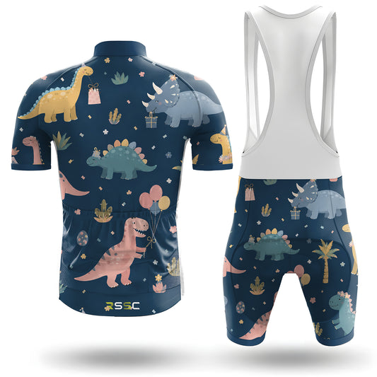 Dinosaur Pattern Men's Cycling Kit