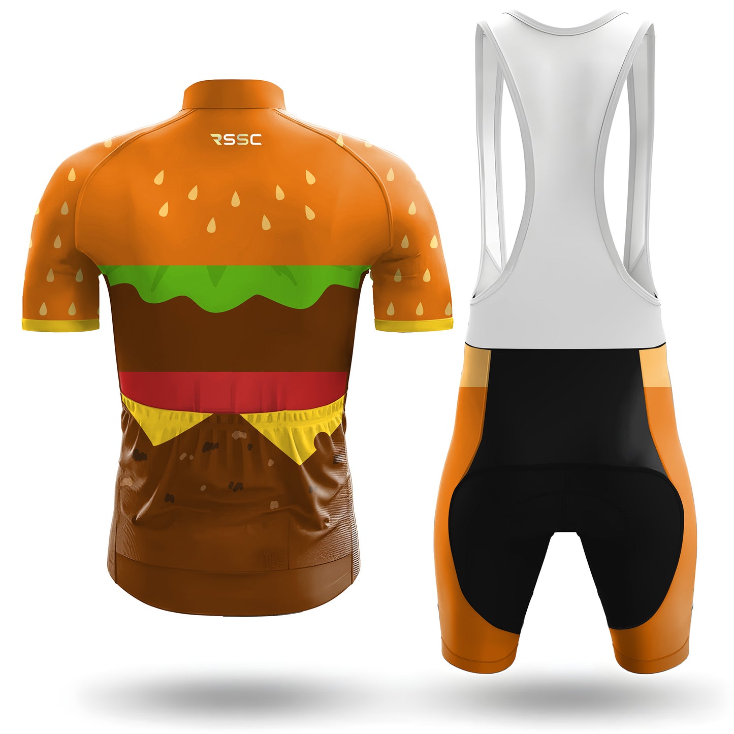 Hamburger Men's Short Sleeve Cycling Kit