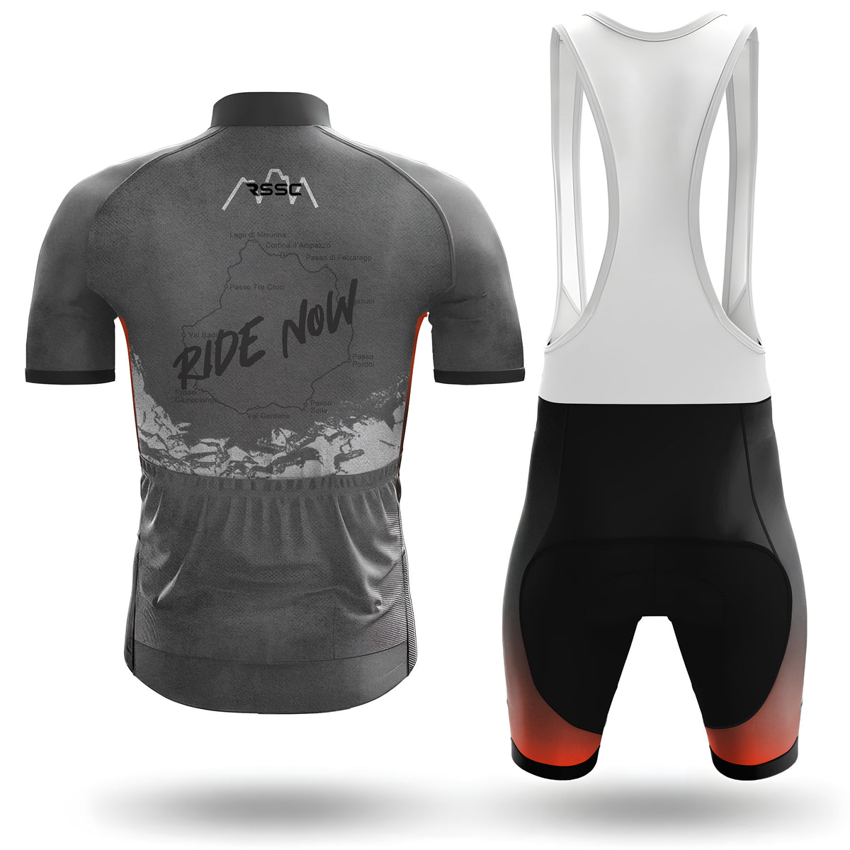 Monti Pallidi Men's Short Sleeve Cycling Kit
