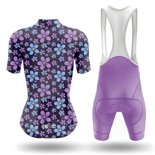 Ensemble de cyclisme à manches courtes pour femme Brooms