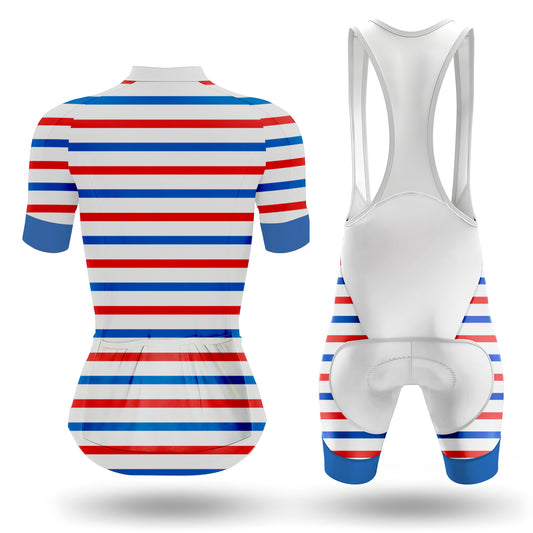 Ensemble de cyclisme à manches courtes pour femme Brooms