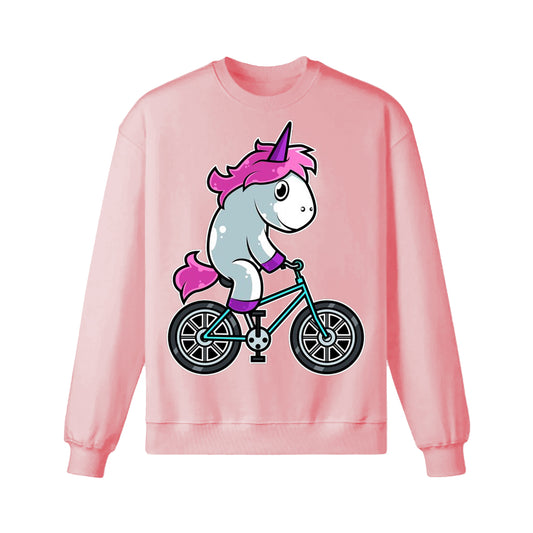 Riding A Unicorn Sweatshirt