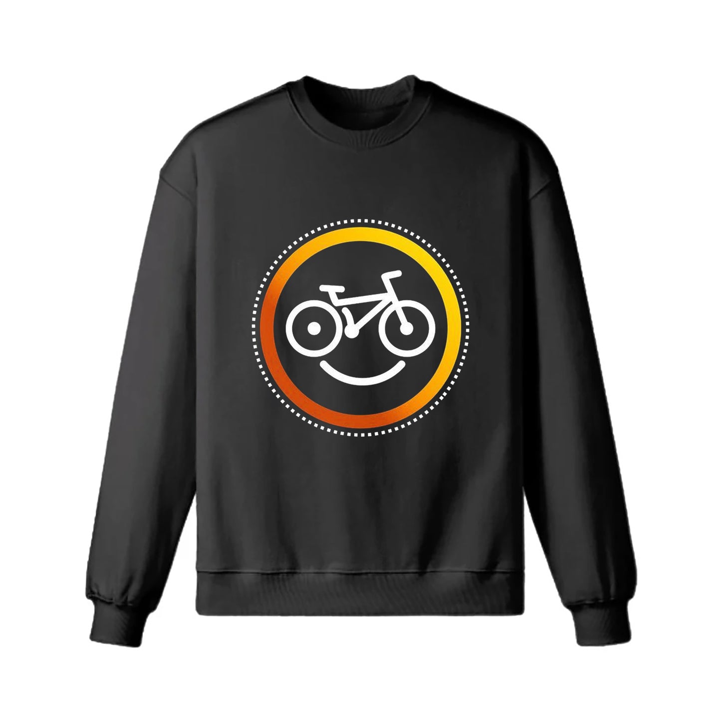 Sweat-shirt cycliste buveur de café