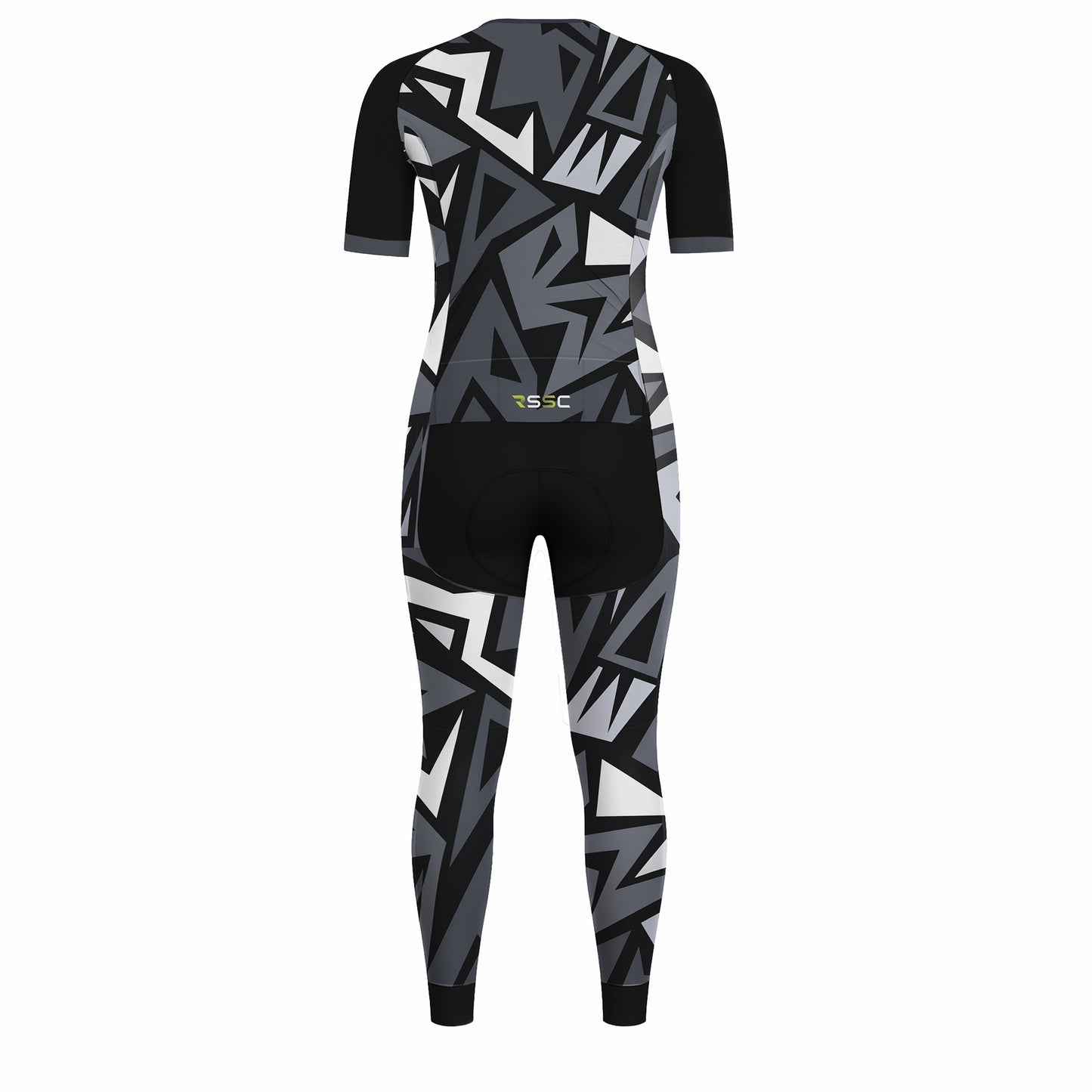 Blackout Shapes Men's Short Sleeve Triathlon Suit
