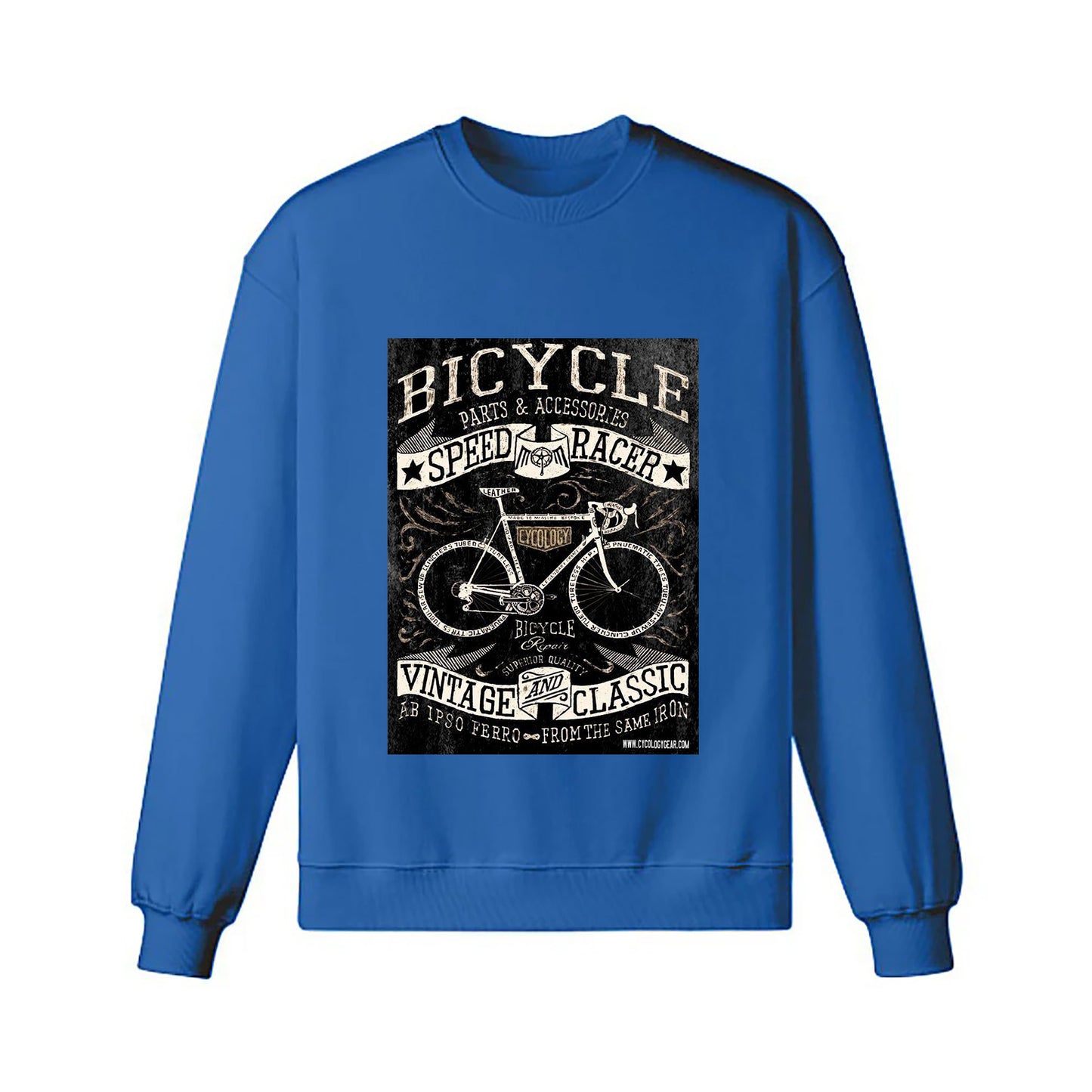 Sweat-shirt cycliste buveur de café