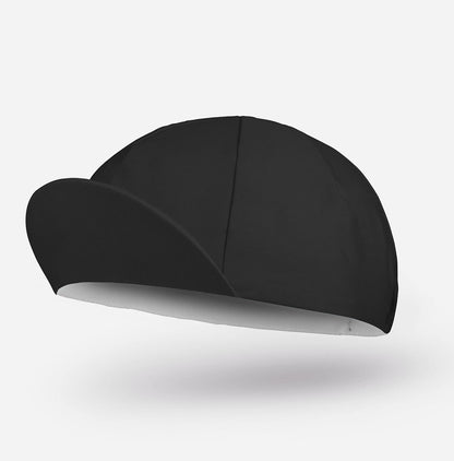 Black Cycling Cap