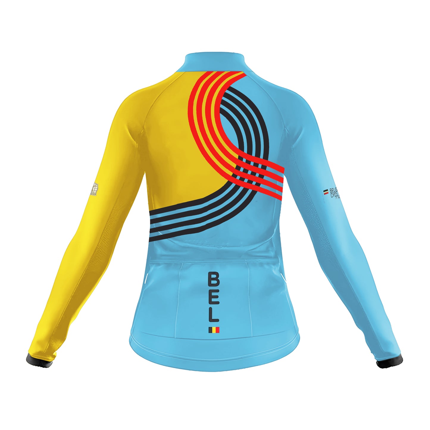 2025 Belgian National Team Cycling Jersey Women's Long Sleeve Cycling Kit