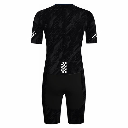 Carbon Trace Men's Short Sleeve Triathlon Suit