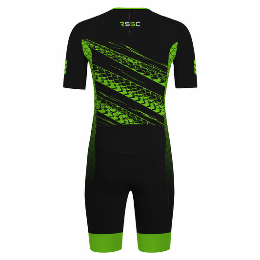 Green Viper Men's Triathlon Suit