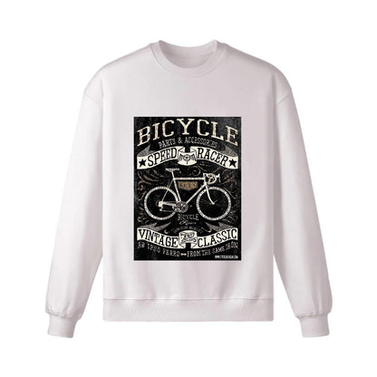 Sweat-shirt cycliste buveur de café