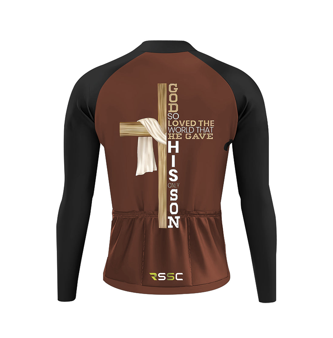 Jesus Cross Men's Long Sleeve Cycling Kit