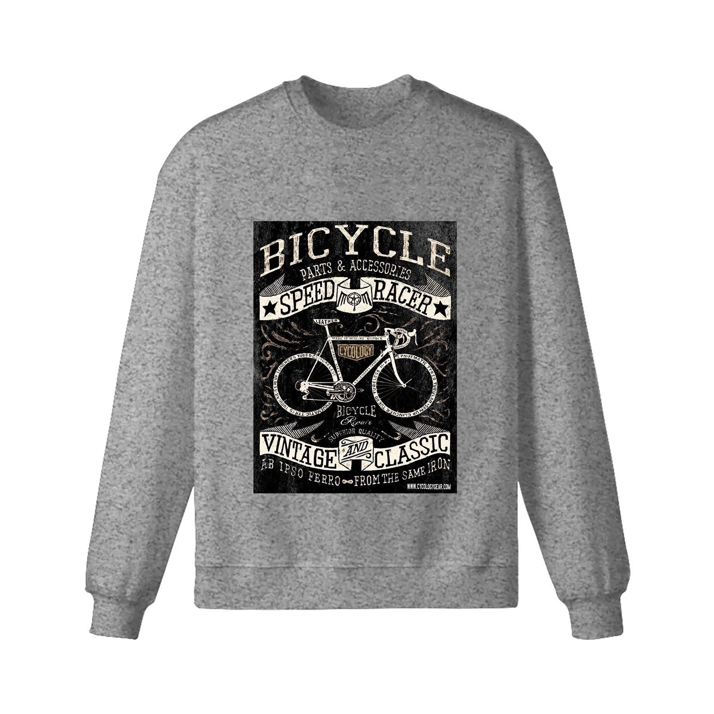 Sweat-shirt cycliste buveur de café