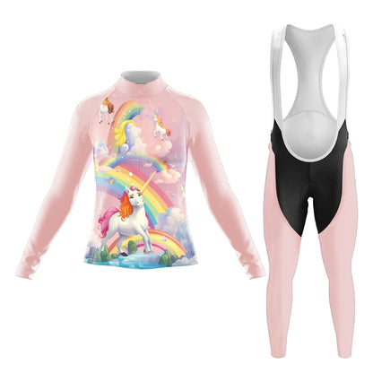 Happy Unicorns Women's Long Sleeve Cycling Kit