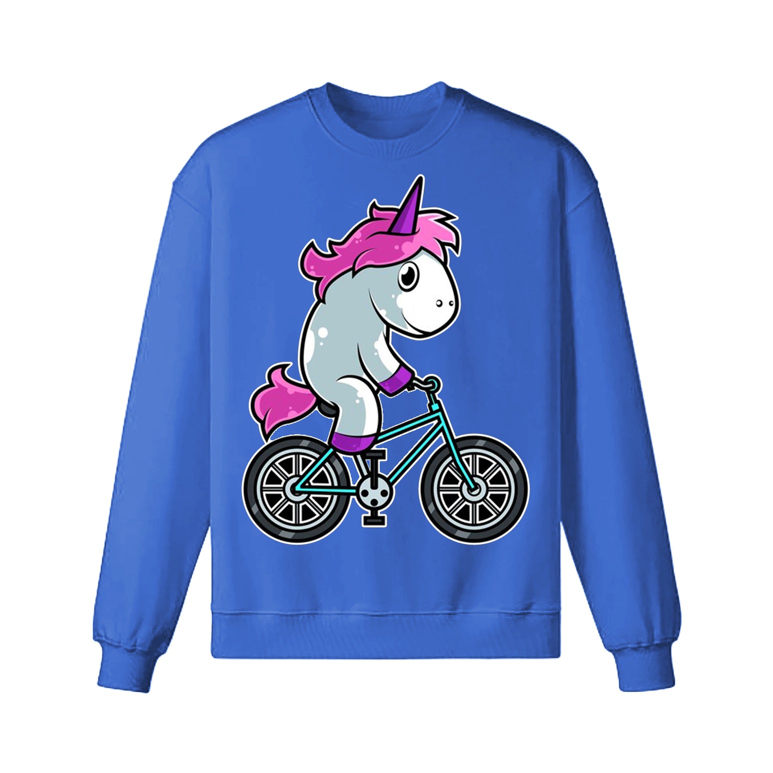 Achat Sweat-shirt Gothique Homme Avec Femme Ange Sur Sa Licorne Pas Cher