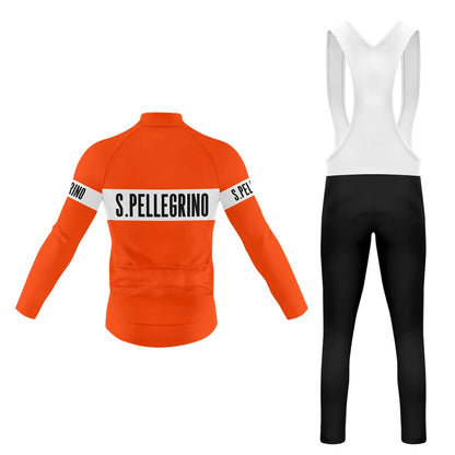 San Pellegrino Retro Men's Long Sleeve Cycling Kit