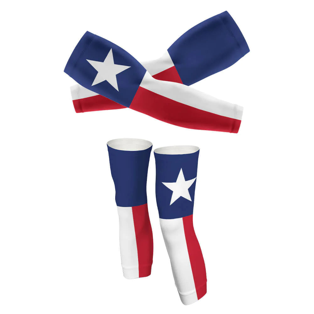 Texas Flag Arm And Leg Sleeves