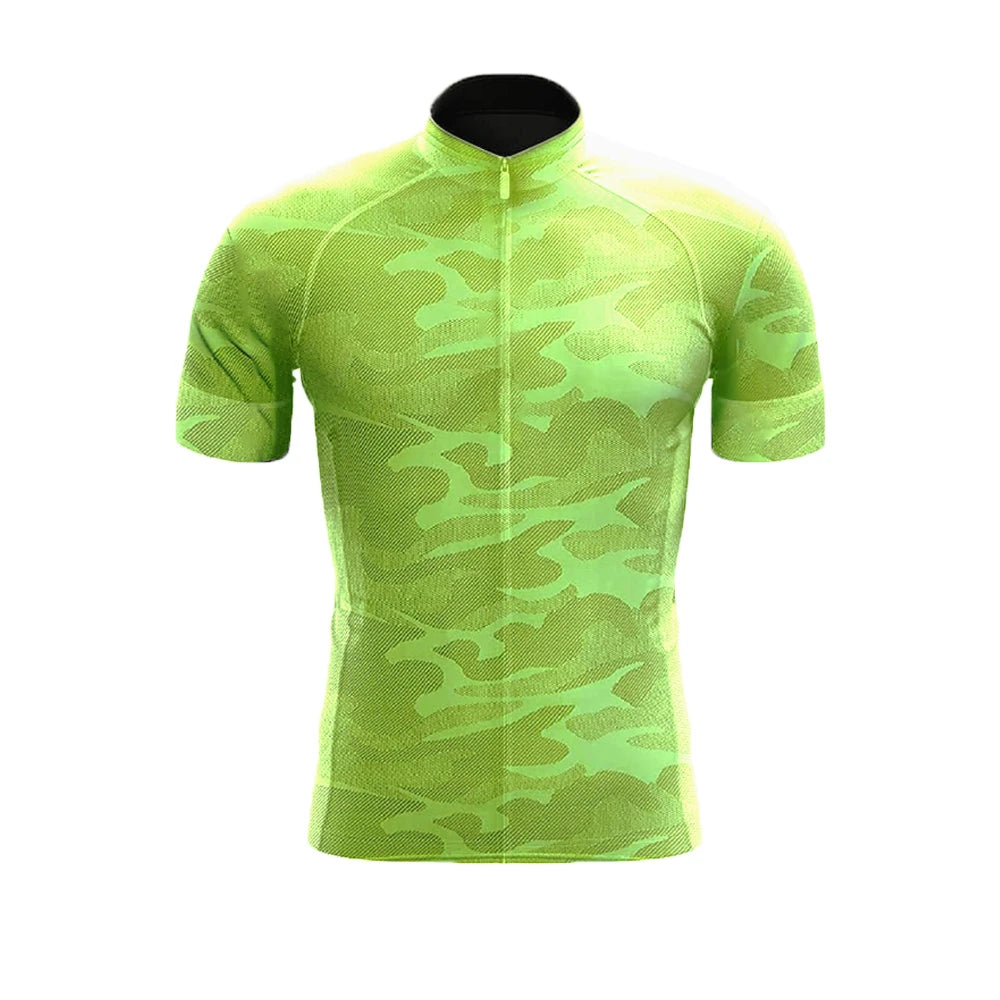 Camo Geometry Men's Short Sleeve Cycling Kit | Rsscsports