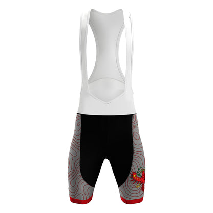 Kurzarm-Radtrikot für Herren „Belgian Surrealismus“
