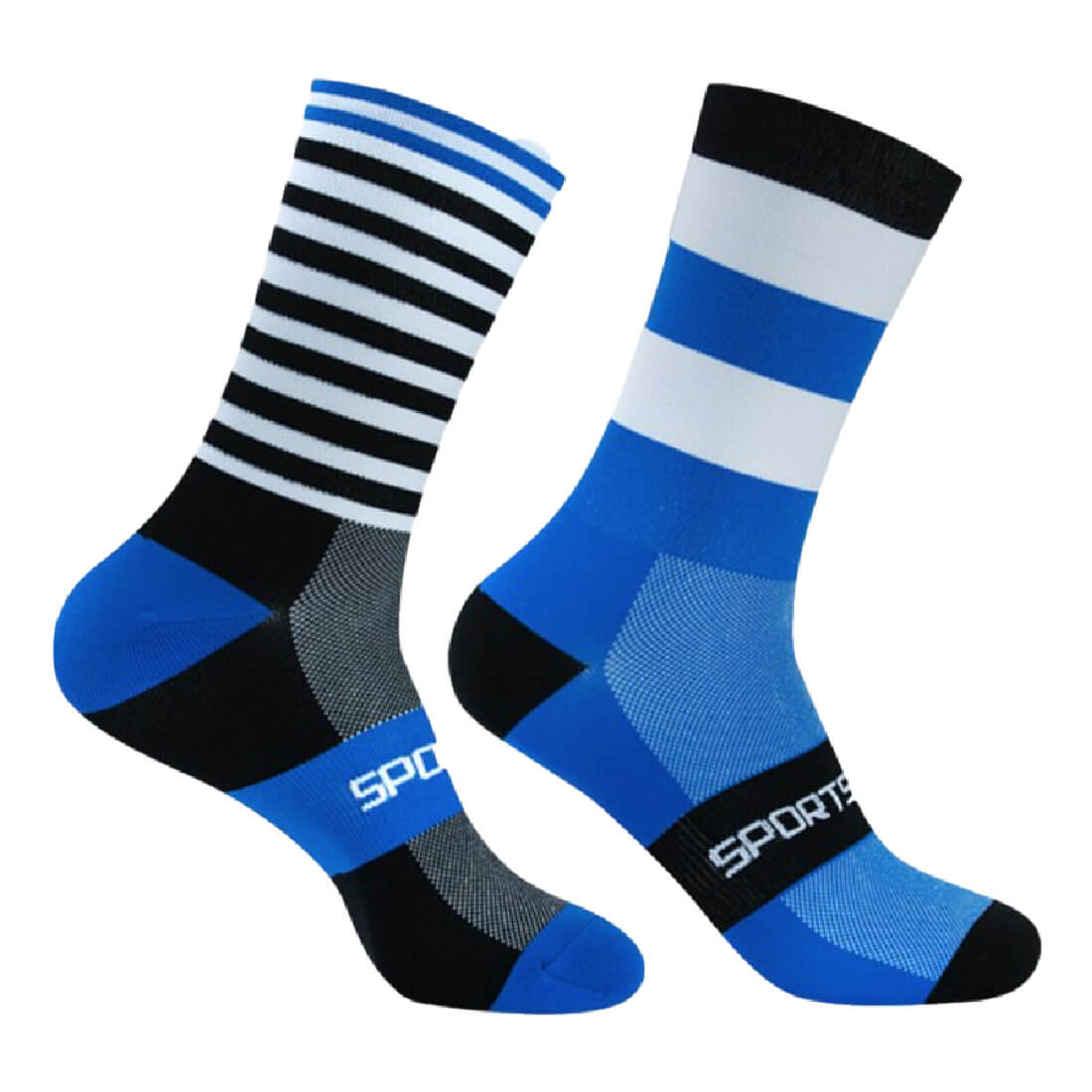 Delta Blue Cycling Socks