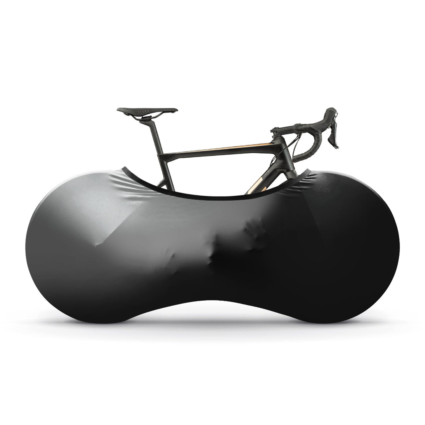 Ghost Black Bicycle Wheels Cover