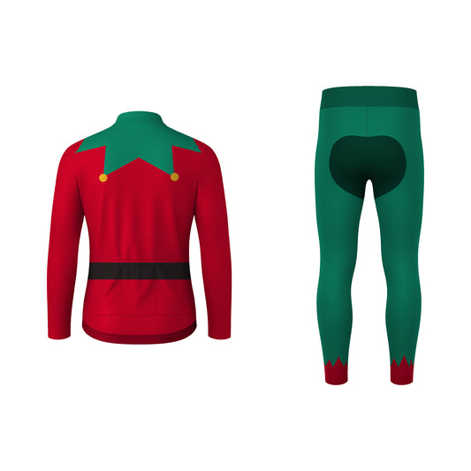 Christmas Elf Kid's Cycling Kit