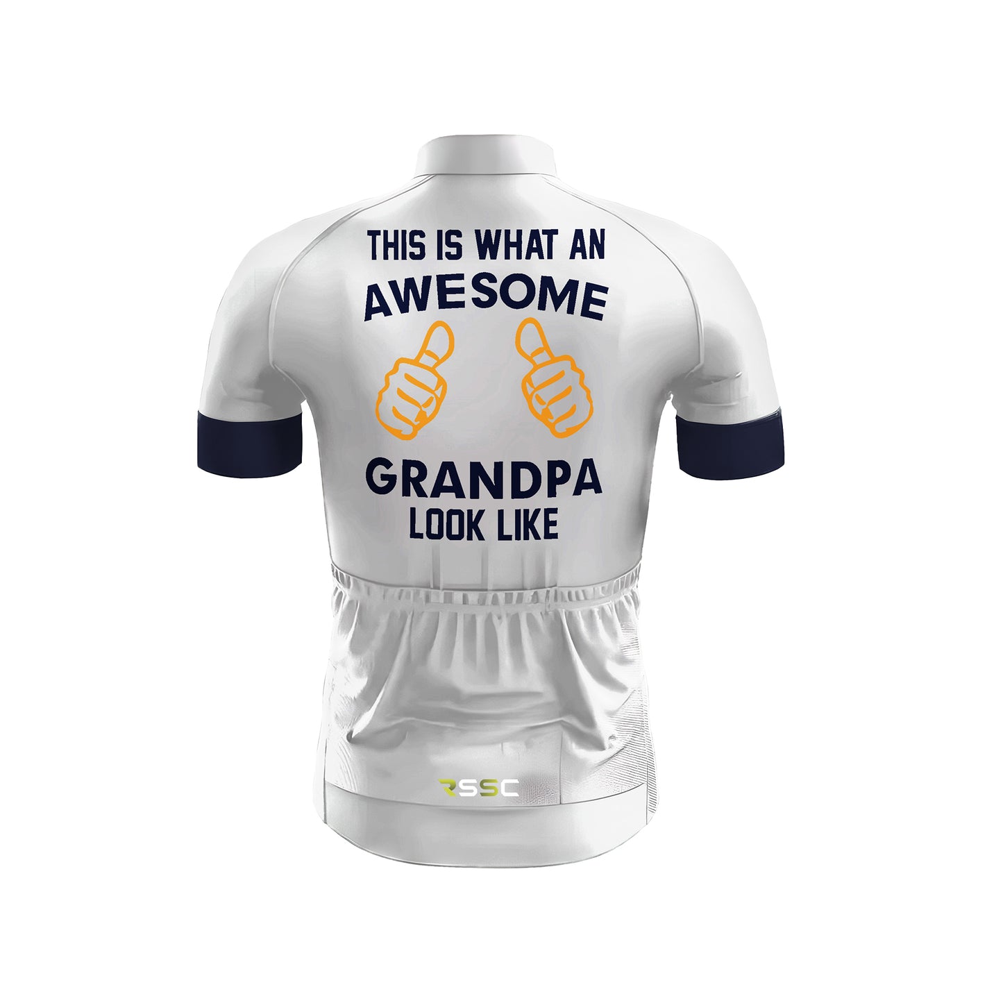 Awesome Grandpa Men's Short Sleeve Cycling Kit