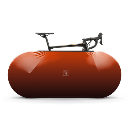 Orange Gradient Bicycle Wheels Cover