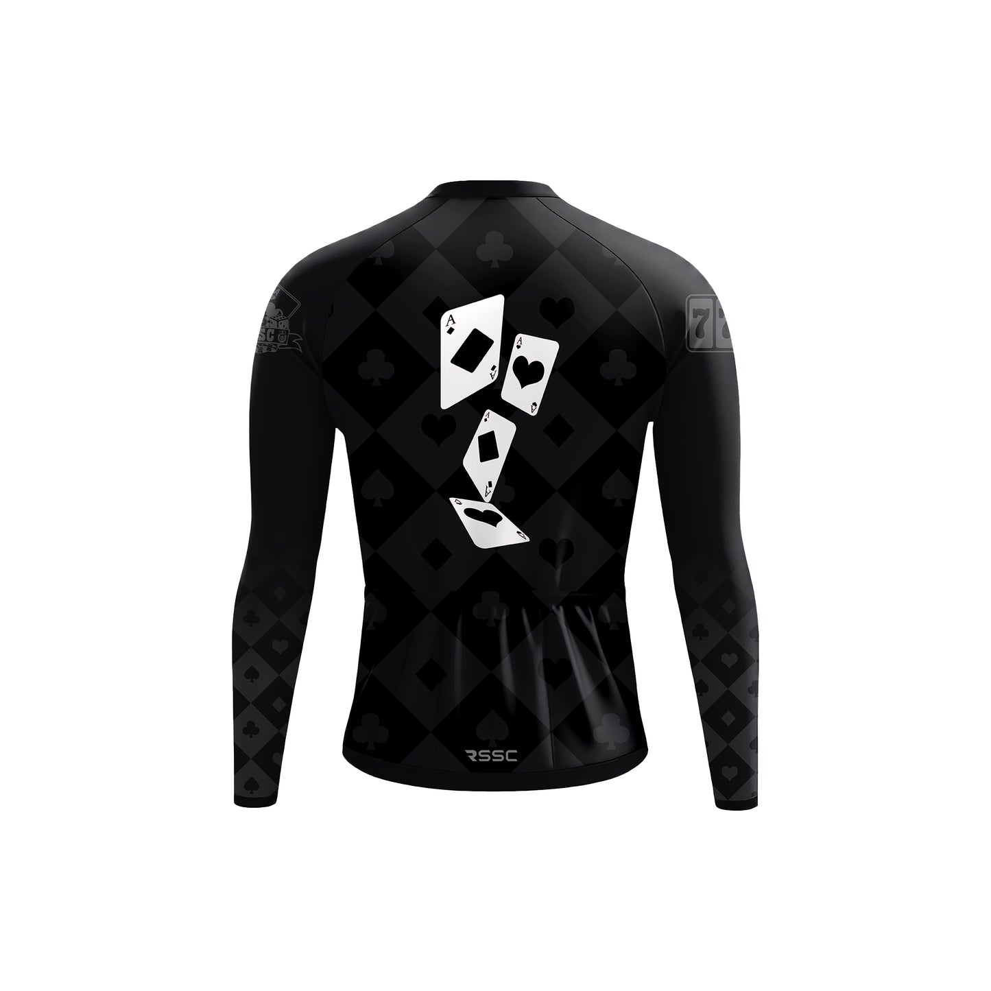 The Midnight Ace Men's Long Sleeve Cycling Kit