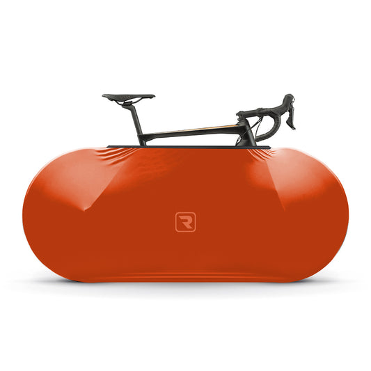 Orange Bicycle Wheels Cover