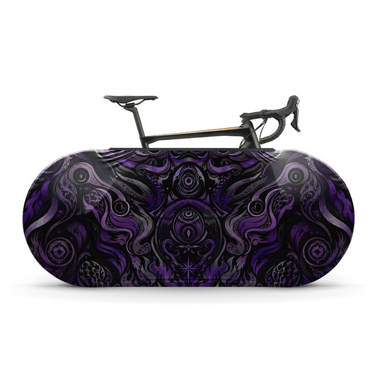 Purple Heresy Bicycle Wheels Cover