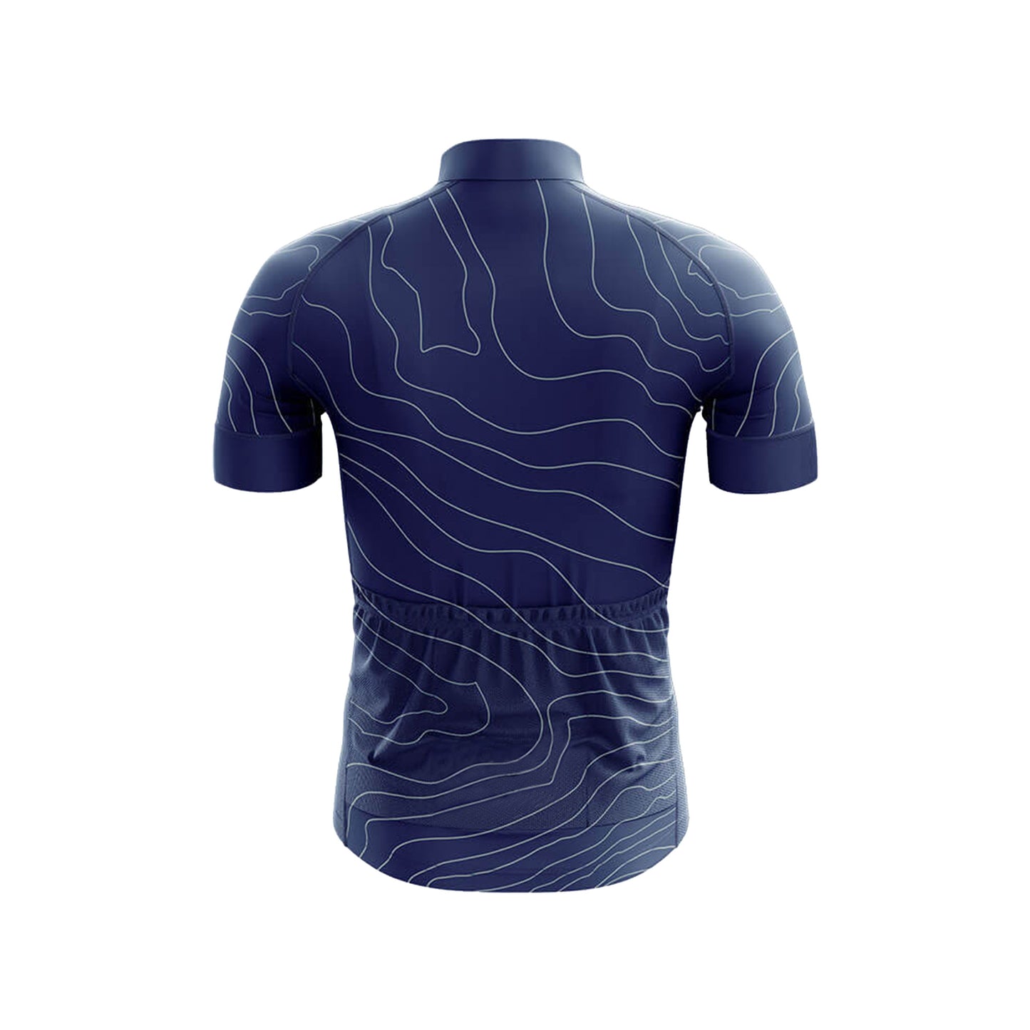 Navy Men's Short Sleeve Cycling Kit