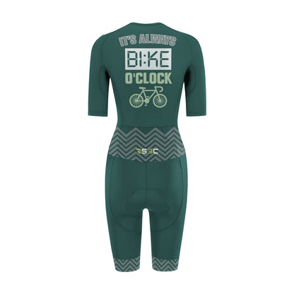 It's Always Bike O'clock Women's Triathlon Suit