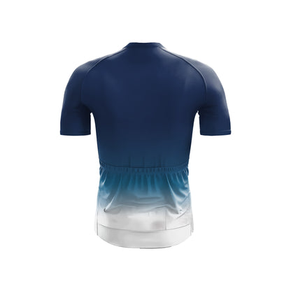 Herren-Kurzarm-Radtrikot „Ozean“