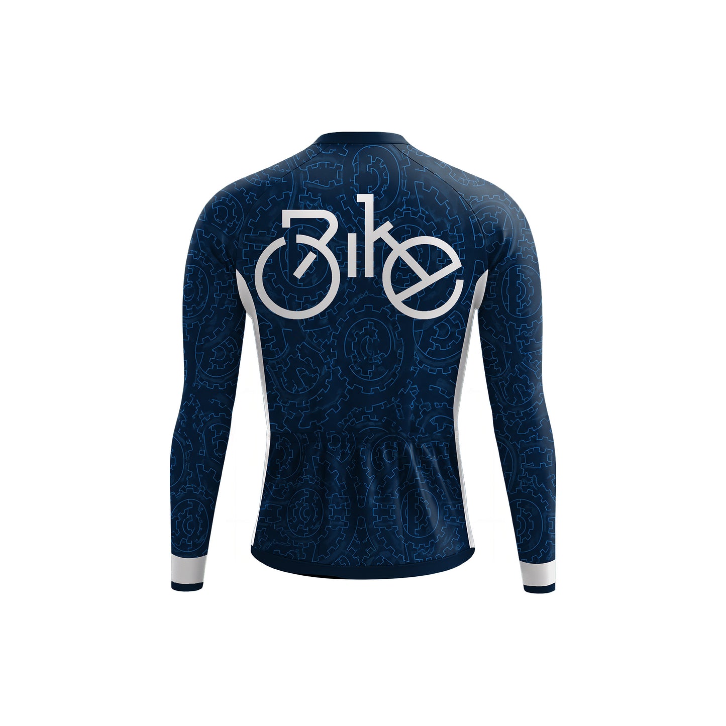 Bike Typo Men's Long Sleeve Cycling Kit