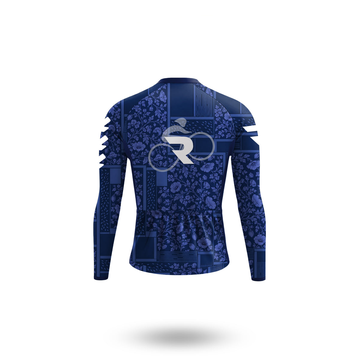 Indigo Poppy Men's Long Sleeve Cycling Kit